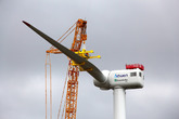 Bremerhaven: Bau der mit 8 MW Leistung derzeit grössten Windenergieanlage der Welt
