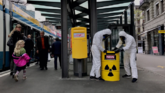 Zahlreiche Atommüll-Briefkästen in Zürich installiert: Ein JA zur Energiestrategie ist für die Sonne, das Nein ist für die Tonne