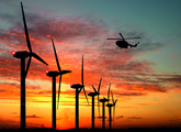 Windenergie: Erstes deutsches Projekt mit bedarfsgerechter Airspex- Befeuerung