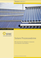 BINE: Solarenergie unterstützt Wärmebedarf unter 100 °C von Industrieprozessen