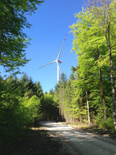 Verenafohren: Windpark unmittelbar an Schweizer Grenze in Betrieb