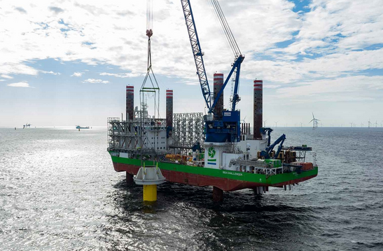 Rwe: Installiert erstmals Stahlkragen an Offshore-Fundamenten im Windpark Kaskasi – Tragfähigkeit von Monopiles wird erhöht