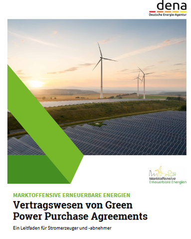 Dena: Veröffentlicht Vertragsleitfaden für Green PPAs