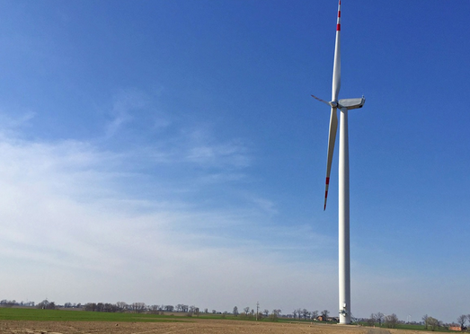 Rwe: Schliesst polnischen 16.8-MW-Windpark Rozdrażew ans Netz an