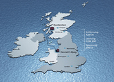 Siemens: Stromübertragungskapazität zwischen England und Schottland