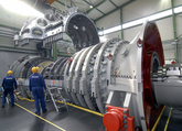 Siemens: 595 MW-Gas- und Dampfturbinenkraftwerk in Düsseldorf