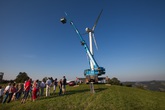 W.E.B-Windkraftanlage: Windrad-Oldie Michelbach wird 20-jährig