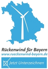 BWE: Aufruf zur Unterzeichnung der Petition „Rückenwind für Bayern“