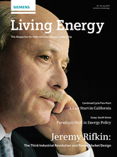 Siemens: Internationales Magazin "Living Energy" erneut ausgezeichnet