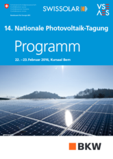 Nationale Photovoltaik-Tagung: Einige Highlights