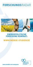 AEE Deutschland: Nutzerumfrage 2016 zum Forschungsradar Energiewende gestartet
