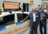 Green CityEnergy liefert Ökostrom für Deutschlands erstes Elektro-Taxi
