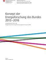 A EE: Stellungnahme zum Konzept der Energieforschung des Bundes 2013-2016