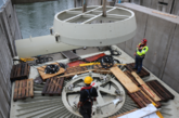Innovative Wasserkraft: VLH-Turbinen in Sulzberg/Au eingehoben